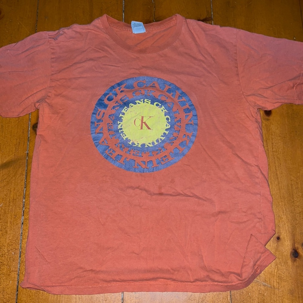 Calvin Klein Orange Tee